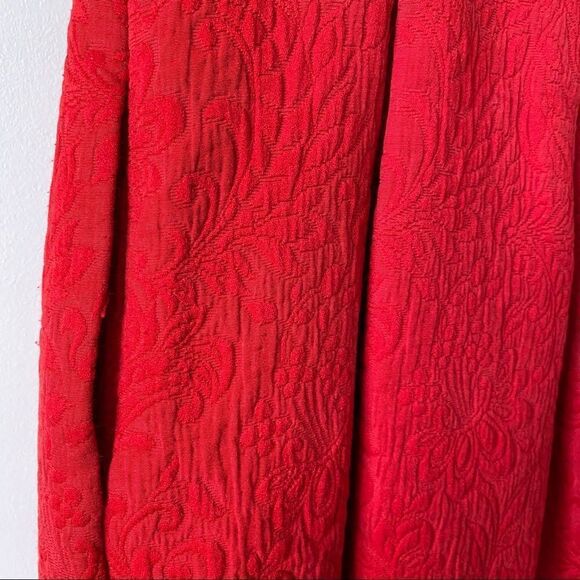 MOULINETTE Soeurs -Lipstick Red Nipped Dress - Picture 13 of 16